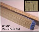 Tropical Woven Straw Beach Mat