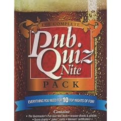 The Complete Pub Quiz Nite Pack