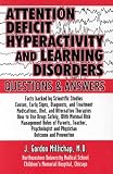 Attention Deficit Hyperactivity & Learning Disorders Questions & Answers