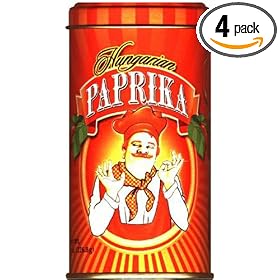 Hungarian Paprika (Bende Hungarian Sweet Paprika), 8-Ounce Tins (Pack of 4)