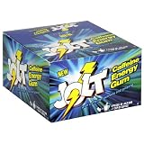 Jolt Caffeine Energy Gum, Icy Mint, 12-Count Boxes (Pack of 2)