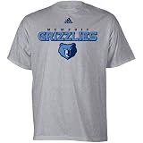 Memphis Grizzlies Grey adidas True T-Shirt