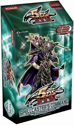 YuGiOh 5D's Spellcaster's Command 1st Edition Structure Deck
