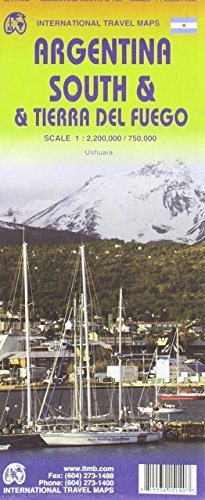 Argentina South & Tierra Del Fuego 1:2,200,000/750,000 by International Travel maps (2012-08-31)
