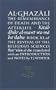 Al-Ghazali on the Remembrance of Death and the Afterlife: Book XL of the Revival of the Religious Sciences (Ghazali Series) (Bk. 40)