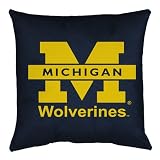Michigan Wolverines 17in. Locker Room Toss Pillow by Sports Coverage