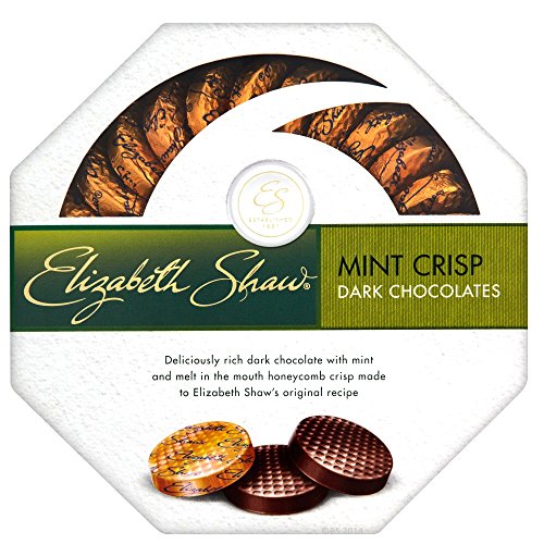 Elizabeth Shaw Dark Mint Crisp Chocolates 175g - dunkle Knusperschokolade mit Minze-Geschmack Elizabeth Shaw Dark Mint Crisp Chocolates 175g - dunkle Knusperschokolade mit Minze-Geschmack