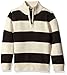 The Children's Place Baby Boys Striped Zip Neck Sweater