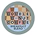 Double Donut Breakfast Blend Coffee, in Recyclable Single Serve Cups for Keurig K-Cup Brewers, 12 Count