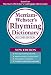 Merriam-Webster's Rhyming Dictionary