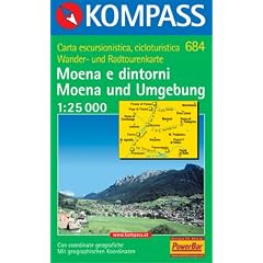Moena und Umgebung/Moena e dintorni: Wandern/Rad. GPS-genau. 1:25.000