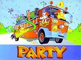 Fire Truck Party Invitations - 16 Cnt.