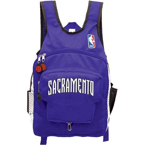 Original Ball Bag NBA Team Junior Jersey Backpack - Sacramento Kings Kids Backpacks