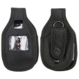 Genuine Black Leather Carrying Case for Nokia 6101 / 6102 / 6102i / 6103