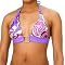 Mossimo Concord Paisley Mod Halter Swim Top