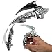 Sporting Goods : Iron Reaver Finger Claw-Blackend Silver