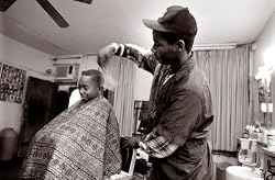 Barber - Distinctive 16x20 Photographic Print By Carol M. Highsmith