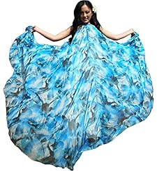 Floral Print Belted Chiffon/Polyester Bridesmaid Dress/Maxi Dress 