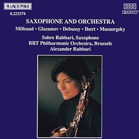 Rapsodie: Rhapsody for Alto Saxophone and Orchestra