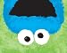 Sesame Street, Closeup, Cookie Monster , 16 x 20 Poster Print