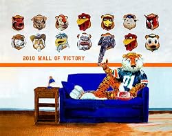 Auburn Painting - Aubies Wall of Victory