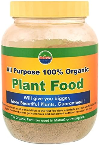 MahaGro All Purpose Organic Natural-Bio Plant Fertilizer- 1Kg Grey Standard