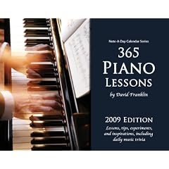 365 Piano Lessons: 2009 Note-A-Day Calendar for Piano