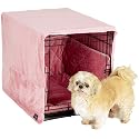 Plush Cratewear, Pink 3pc Set for 30" Long Crates