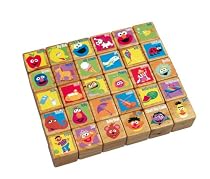 Sesame Street Wooden Alpha Blocks