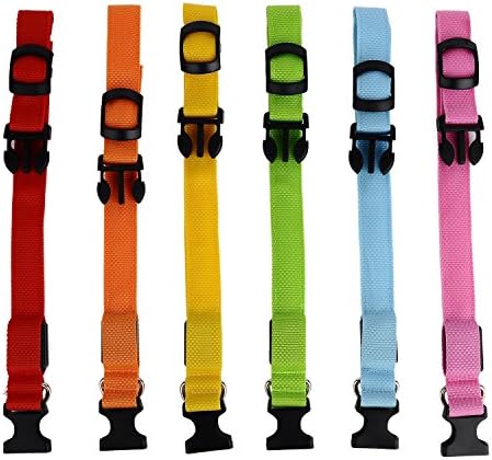 YAXXO Dog Collar - Small Medium Large Pet - Max Custom Buckle Harness for Leashes - Green (Medium)