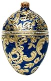 Museum Collection Fabergé Memory of Azov Egg Glass Ornament-Small