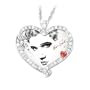Elvis Presley Heart Pendant Necklace: Love Always by The Bradford Exchange
