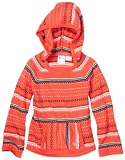 Roxy Kids Girls 2-6X Roxy Teenie Wahine - Run Wild Hoodie Poncho