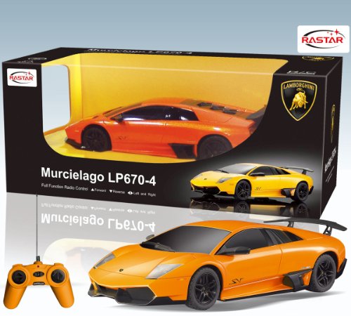 1/24 Scale Lamborghini Murcielago LP670-4 SV Radio Remote Control Model Car R/C RTR (Colors Vary)