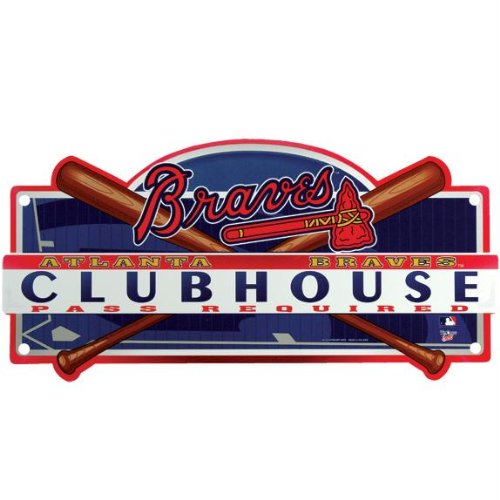 Atlanta Braves - Locker Room Sign MLB Pro Baseball