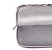 MOSISO Laptop Sleeve Bag Compatible 13-13.3 Inch MacBook Pro, MacBook Air, Notebook with Small Case, Chevron Style Canvas Fabric Case Cover, Wine Red