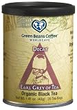 Green Beans Coffee Organic Decaf Earl Grey Tea, 1.41 -Ounce Tins (Pack of 3)