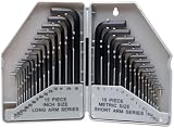 Wilmar Performance Tool W80288 Hex Key Set, 30-Piece