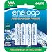 Sanyo NEW 1500 eneloop 4 Pack AAA Ni-MH Pre-Charged Rechargeable Batteries