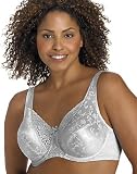 Playtex Secrets Floral Signatures Underwire Bra, 38B-White
