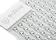 Edible By Design Clear 5mm Soft Gel Diamonds, 100 Count