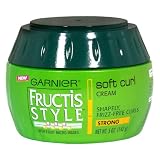 Review Garnier Fructis CX / Garnier Fructis Style Soft Curl Cream with Fruit Micro-Waves, Strong, 5-Ounce Bottles (Pack of 6)