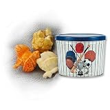 2 Gallon 3 Way Popcorn Tin - Sports Galore
