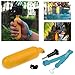 EEEKit 5 Items Accessories Stater Kit for Kodak SP360 16 MP Digital Camera, Car Suction Mount,Floating Hand Grip,Chest Harness and Selfie Monopod Pole