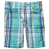 Carter's 4-6X Plaid Poplin Bermuda Shorts