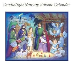 Advent Calendar - Candlelight Nativity (with Bible Text)