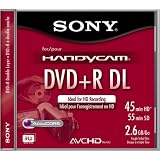 Sony DPR55DLL1H 2.6 Gb Camcorder 8cm Dual Layer DVD+R