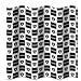 Oakland Raiders NFL Shower Curtain (72x72)