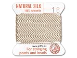 Griffin Bead Cord 100% Silk - No. 16 (1.05mm) Light Pink