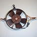 84-87 HONDA CIVIC WAGON A/C CONDENSER FAN SHROUD ASSEMBLY (1984 84 1985 85 1986 86 1987 87) H190902 38610SB2023 Image